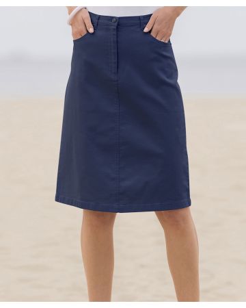 Cotton Stretch Skirt