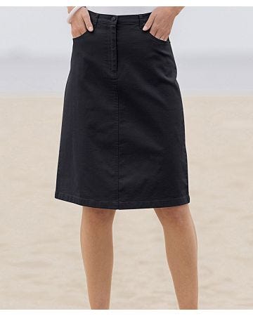 Cotton Stretch Skirt