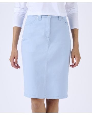 Cotton Stretch Skirt