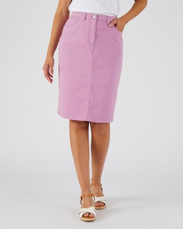 Cotton Stretch Skirt