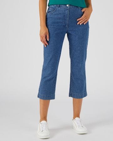 Crop 5-pocket Jean