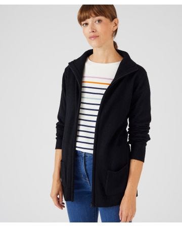 Zipped Cardigan