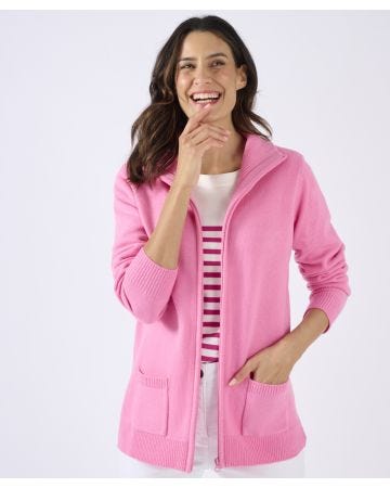 Zipped Cardigan