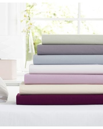 Easy-Care Plain Dye Flat Sheet