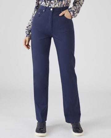 Cotton Stretch Trousers