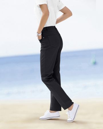 Cotton Stretch Trousers