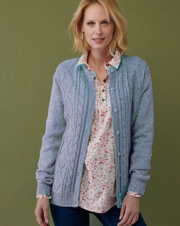 Cable Knit Cardigan