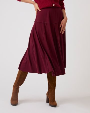 Jersey Panelled Skirt