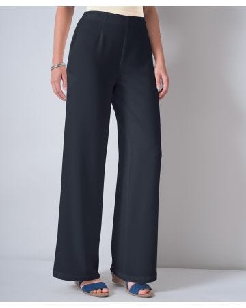 Wide-Leg Trousers