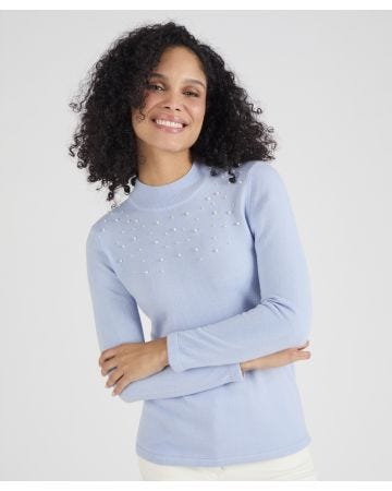 Jumper with Pearls