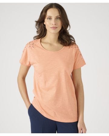 Lace Detail T-shirt