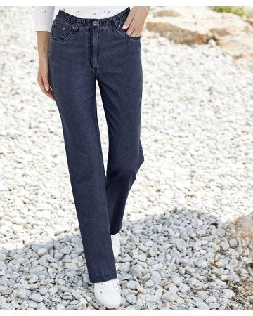 Pull-on Jean Trousers