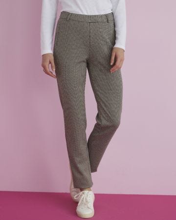Secret Stretch Ponte Tapered Leg Trousers