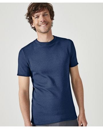 Thermal Intense Warmth Short Sleeved Long-back T-shirt