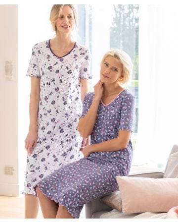 Pack of 2 Cotton Nightdresses