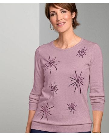 Sequin Jumper