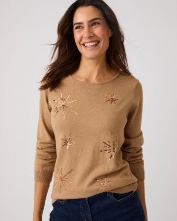 Sequin Jumper