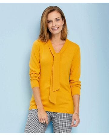 Tie Front Jumper