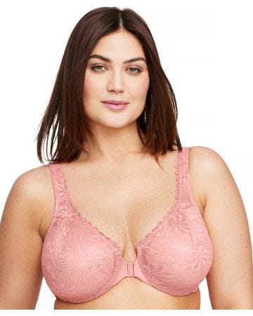 Glamorise Front-fastening Wonder Wired Bra