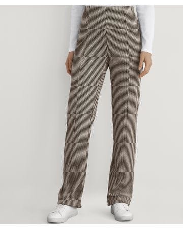 Secret Stretch Ponte Straight-Leg Trousers