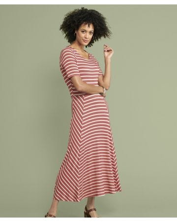 Stripe Swing Dress