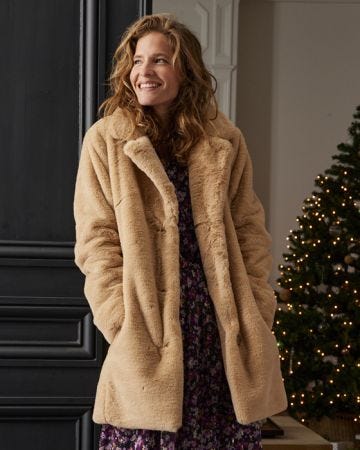 Faux-fur Coat