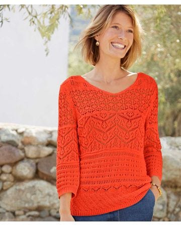 Pointelle Jumper