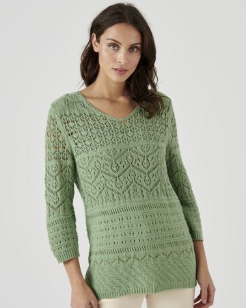 Pointelle Jumper