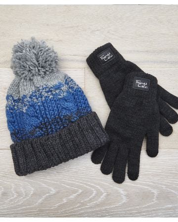 Men's Hat & Glove Set