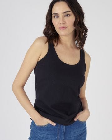 Skin Soft Cotton Rich Hidden Support Vest
