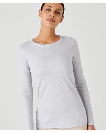 Thermal Long Sleeved Round Neck T-Shirt