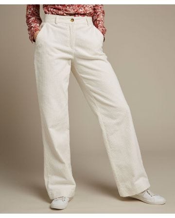 Cord Wide Leg Trousers
