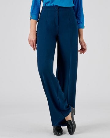 Wide-Leg Trousers