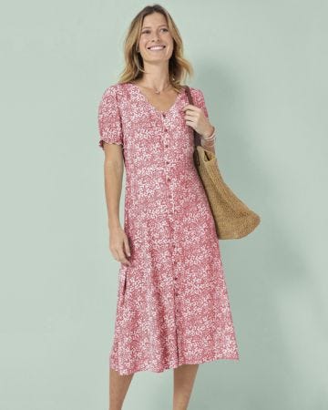 Button-through Dress
