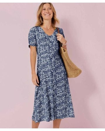 Button-through Dress