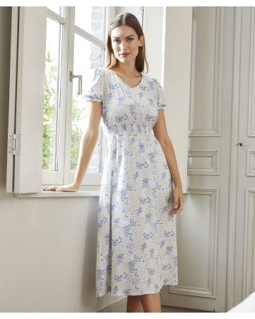 Print Tea Dress