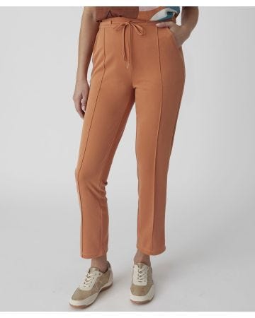 7/8 Tie-waist Trousers