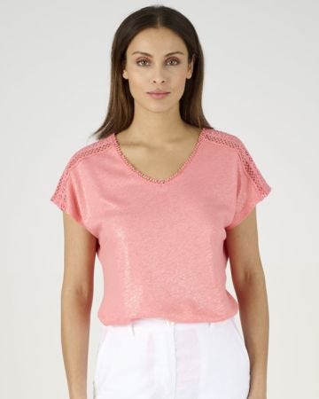 Linen Mix T-shirt