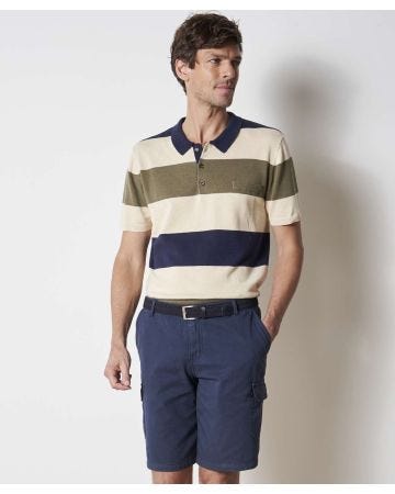 Linen Rich Jersey Polo