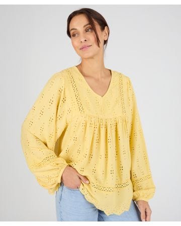 Broderie Anglais Blouse