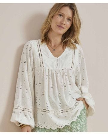 Broderie Anglais Blouse