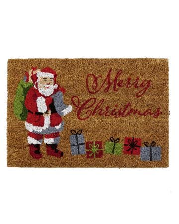 Santa Door Mat