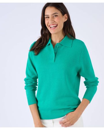Polo Collar Jumper