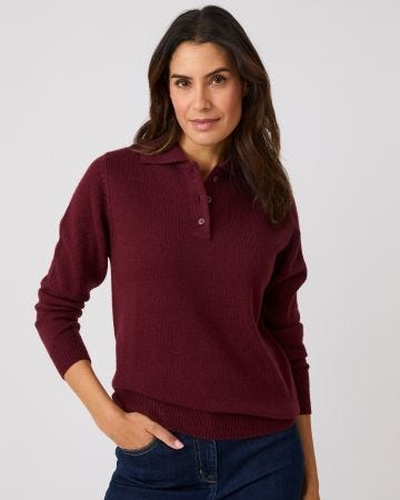 Polo Collar Jumper