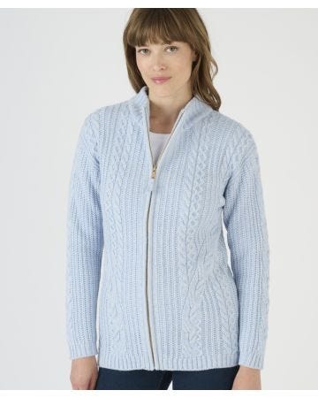 Thermal Zip Cardigan