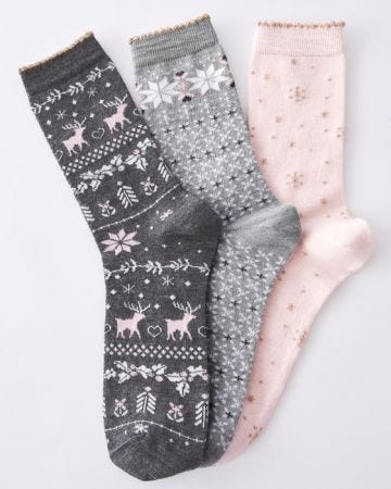 Pack of 3 Thermolactyl Socks