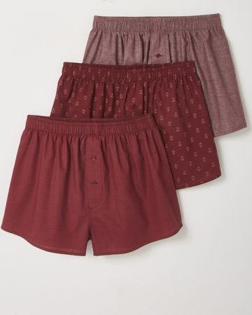Pack of 3 Woven Boxers