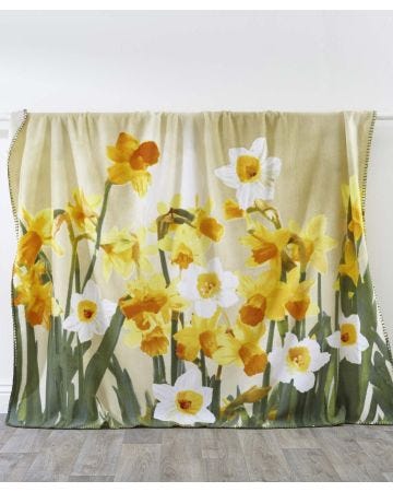 Pack of 2 Daffodil Throws