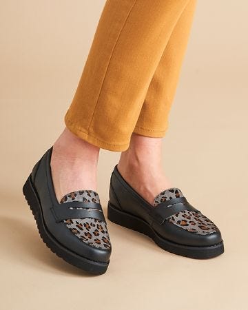 Animal print Moccasin