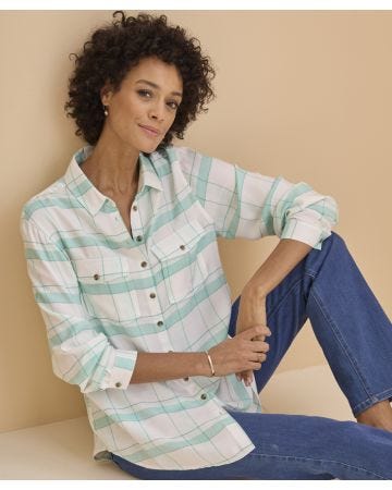 Skin Soft Check Shirt
